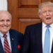 Former President Trump and Giuliani Aggressively Dine at Ikea Food Court