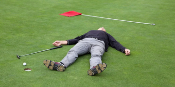 Man heartbroken to miss golf with friends after wife kills friends, which was “also a real bummer.”