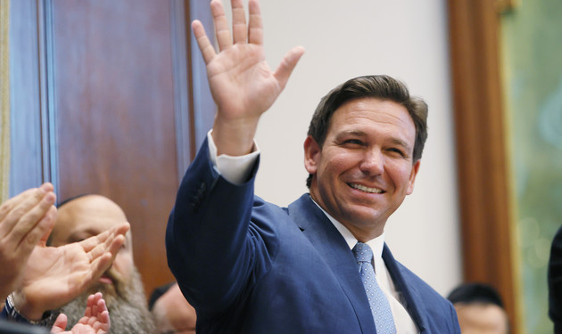 Desantis Suspends Campaign Just Hours After Six Flags Reduces Height Requirement for Trademark Rollercoaster “Tatsu.”