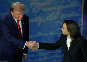Trump and Kamala agree to settle it over foosball match
