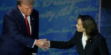 Trump and Kamala agree to settle it over foosball match