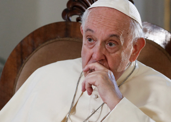 Pope kinda thinking a cool ranch wafer could actually be sick