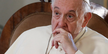 Pope kinda thinking a cool ranch wafer could actually be sick